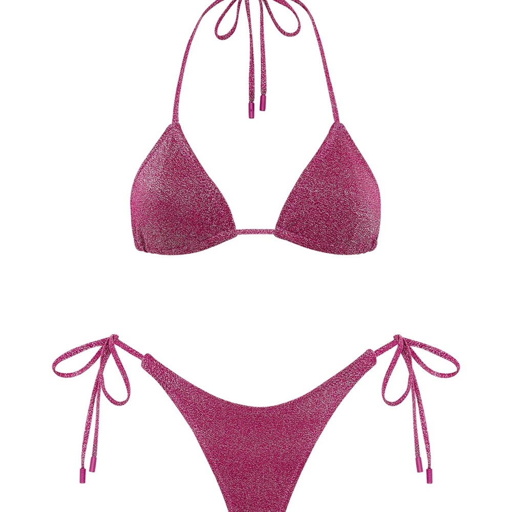 Elegant Pink Bikini Set